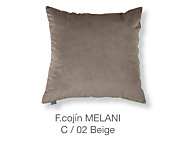 Funda de cojín de terciopelo Melani
