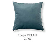Funda de cojín de terciopelo Melani