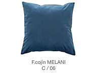 Funda de cojín de terciopelo Melani