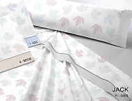 Juego de cama franela Jack color Gris