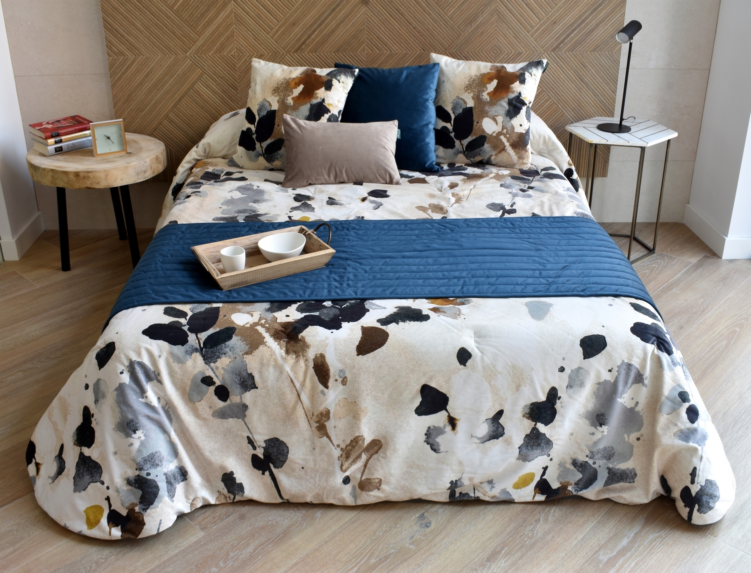 Confecciones Paula Edredón Conforter de terciopelo Pravia Multicolor