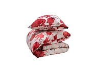 Edredón Conforter de terciopelo Vitoria color Rojo