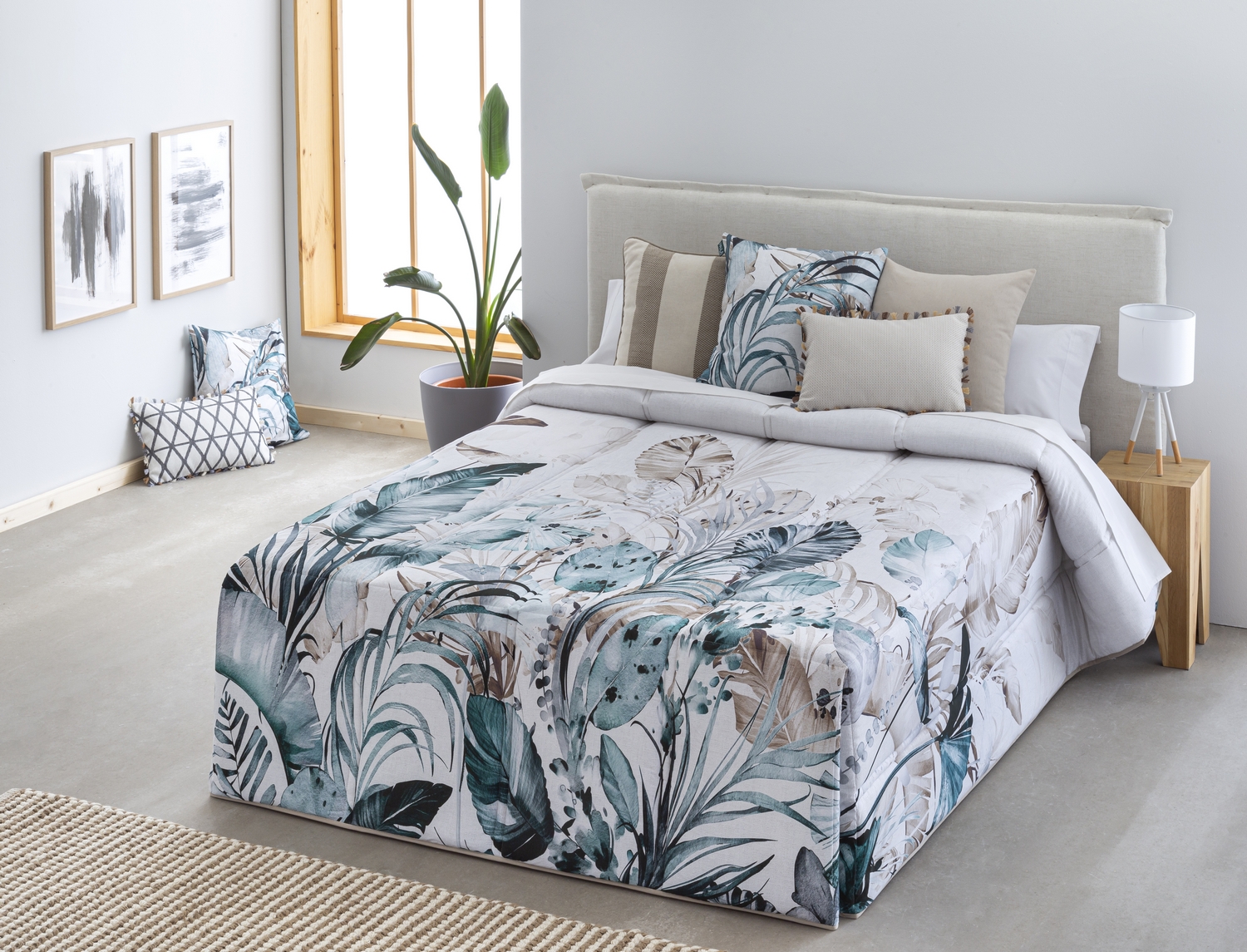 Confecciones Paula Edredón Conforter 100% Algodón Olivella