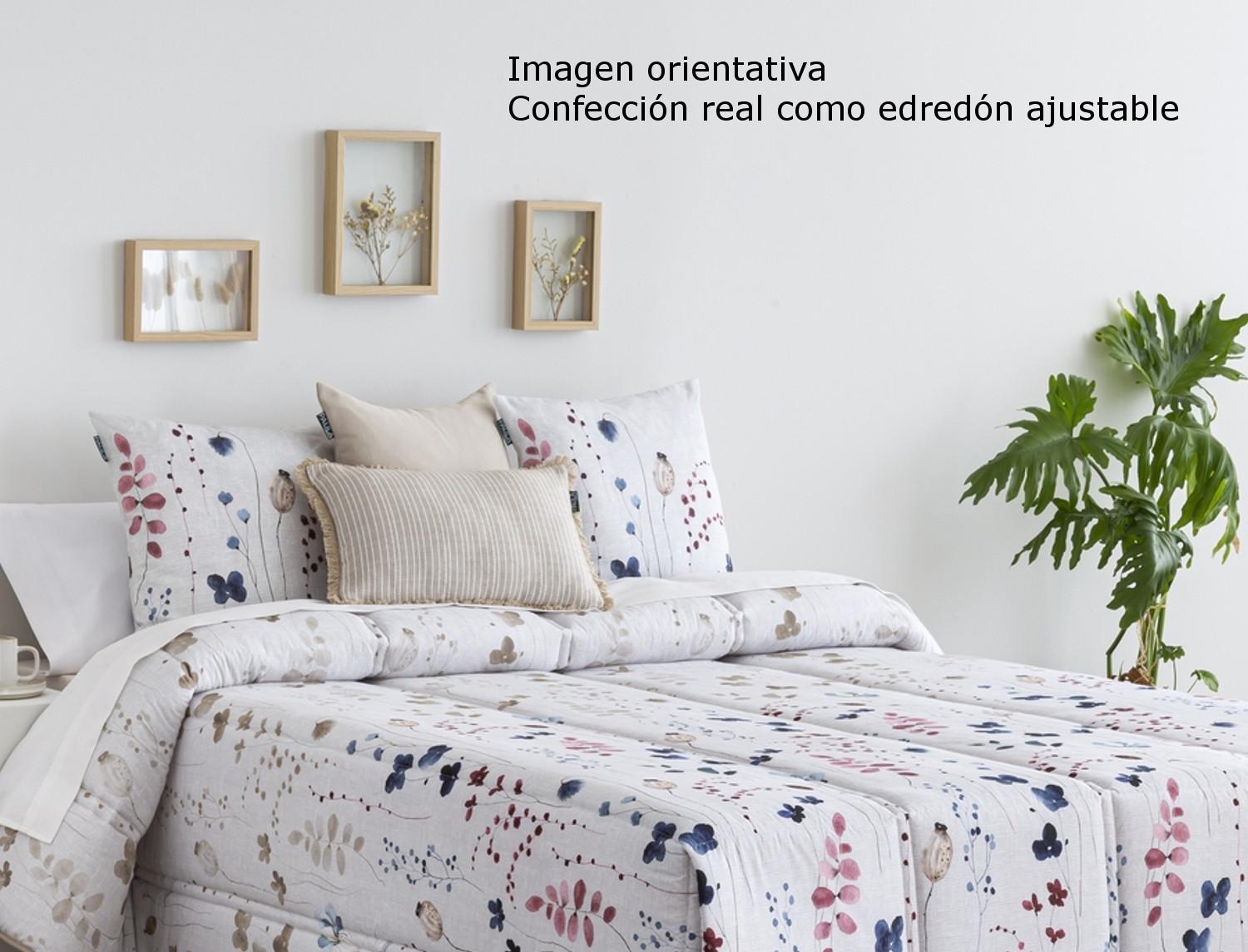 Confecciones Paula Edredón Ajustable 100% Algodón Coloma