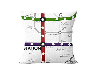 Confecciones Paula - Cojín 100% Algodón Metro