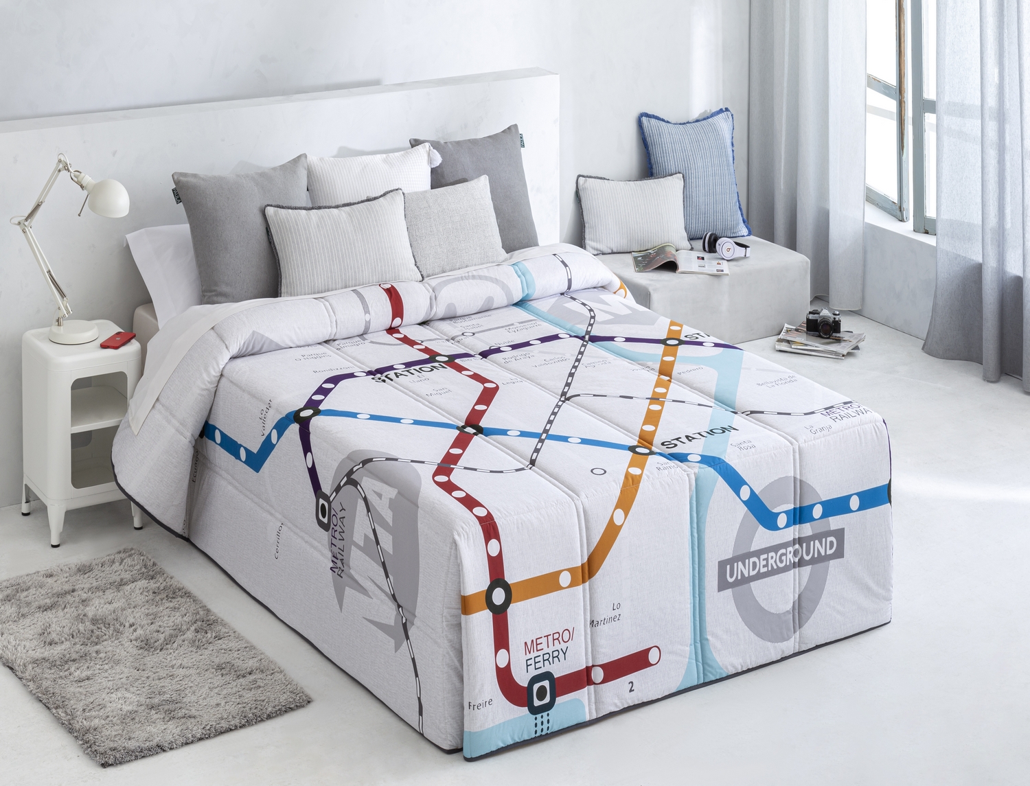 Confecciones Paula Edredón Conforter 100% Algodón Metro