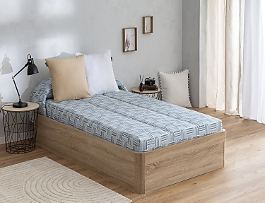 Confecciones Paula - Edredón Ajustable Moca