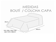 Edredón Sherpa Moca Azul