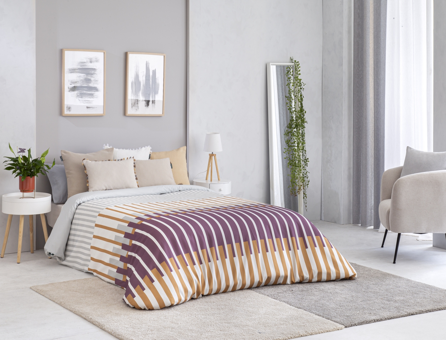 Confecciones Paula Funda nórdica Alava Rosa