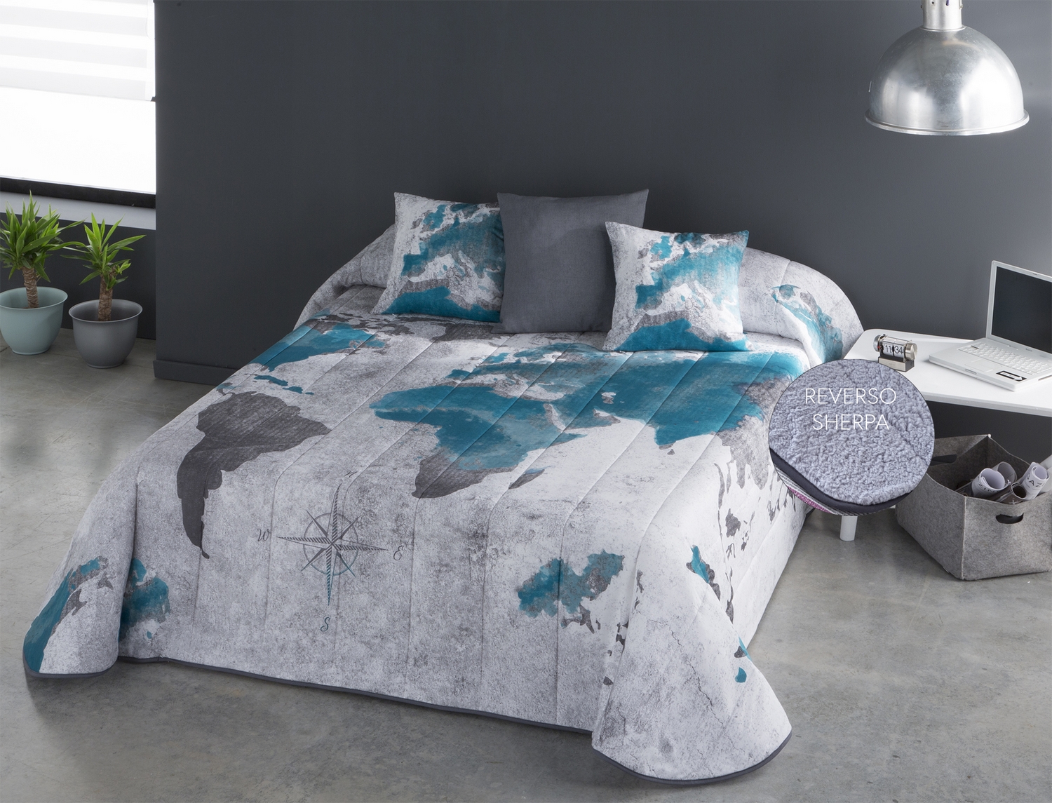 Confecciones Paula Edredón Sherpa Mundi