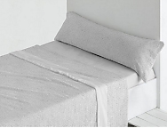 Juego de cama de invierno Coralina Chicago color Gris precio especial hasta final de stock