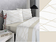 Juego de cama Adams color Beige