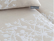 Edredón bouti jacquard Bosco (varios colores) con fundas de cojín