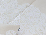 Edredón sherpa jacquard Eucalipto (varios colores) con fundas de cojín