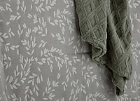 Conforter jacquard Tiro con fundas de cojín color Gris