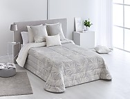 Edredón sherpa jacquard Encina (varios colores) con fundas de cojín