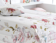 Edredón sherpa jacquard Haya (varios colores) con fundas de cojín