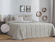 Edredón Sherpa Jacquard Somo Beige