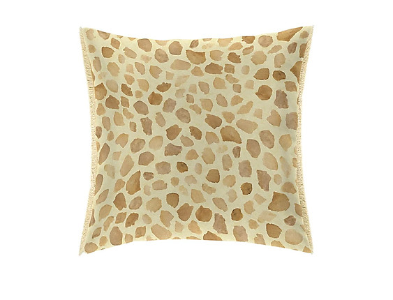 Cañete - Cojín Giraf Flecos