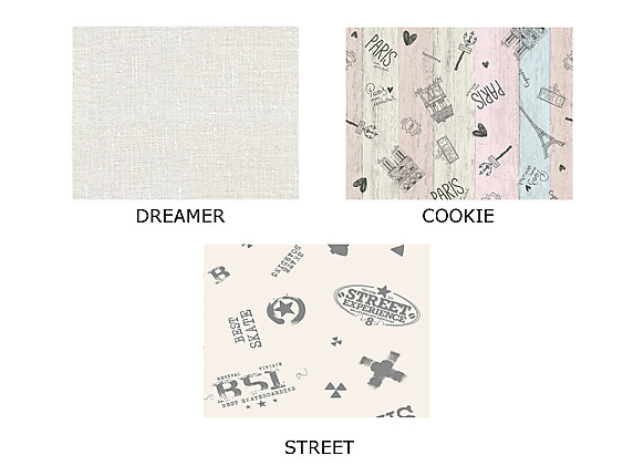 JVR - Bajera estampada 100% algodón JVR Dreamer, Cookie o Street