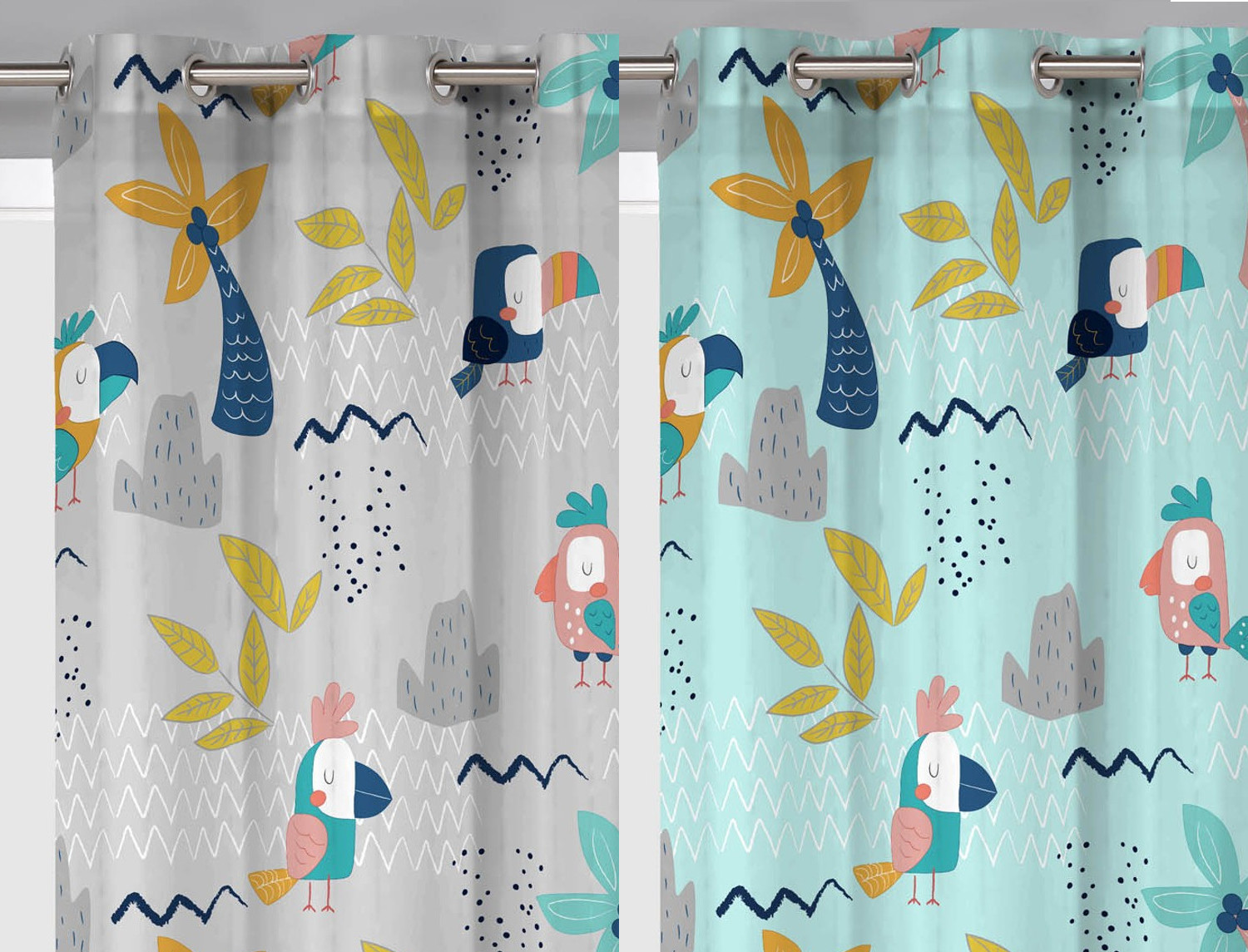 Cañete Cortina con ollaos Aloha A