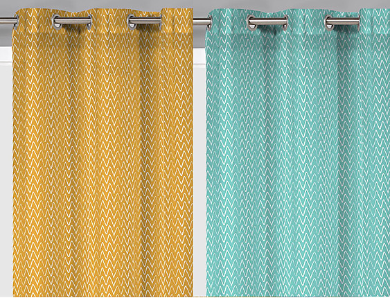 Cañete - Cortina con ollaos Hana A