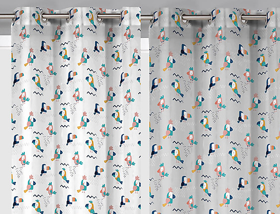 Cañete - Cortina con ollaos Sole A