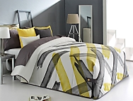 Conforter tipo 02 Aren color Gris cama de 105