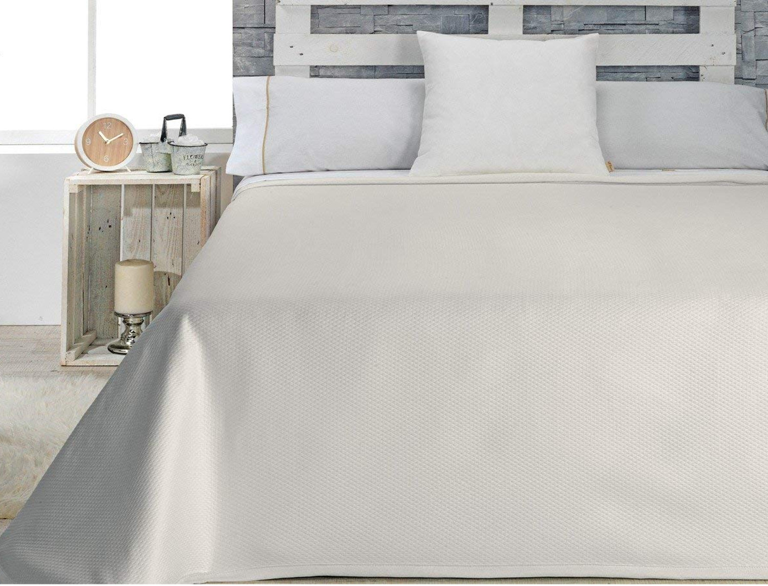 Cañete Colcha capa Numa Lino cama 180 Oferta