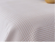Colcha Jacquard reversible Pinet Beige