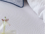 Colcha Jacquard Isleta Blanco