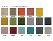 Cojín de terciopelo Polenta