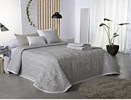 Colcha Jacquard Reversible Indra 08 taupe