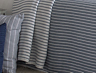 Colcha Jacquard Reversible Loke 03 azul
