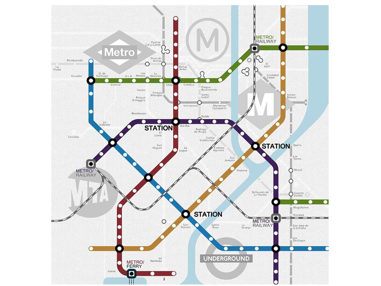 Confecciones Paula Tejido Panot Metro