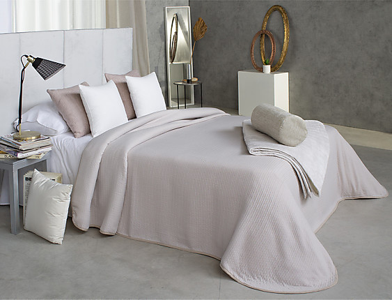 Reig Marti - Colcha Jacquard Reversible Kummel 01 beige