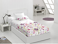 Edredón ajustable Greta color Rosa o Turquesa