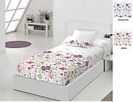 Edredón ajustable Greta color Rosa o Turquesa