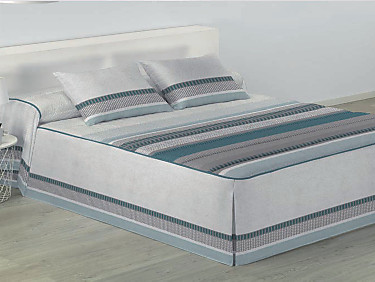 JVR - Colcha Edredón Silver Multicolor