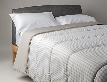 Velfont - Edredón Reversible Turín color Cuerda cama 105 últimas unidades