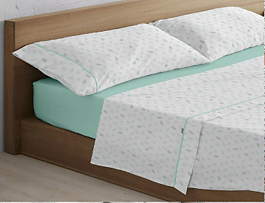 Estelia - Juego de cama Estelia Luci color Agua