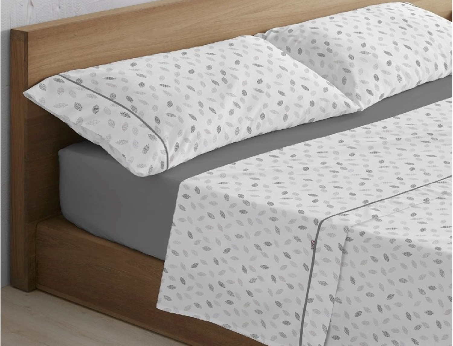 Estelia Juego de cama Estelia Luci color Gris