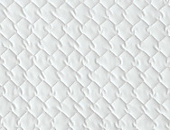 Edredón bouti de terciopelo Naroa color blanco