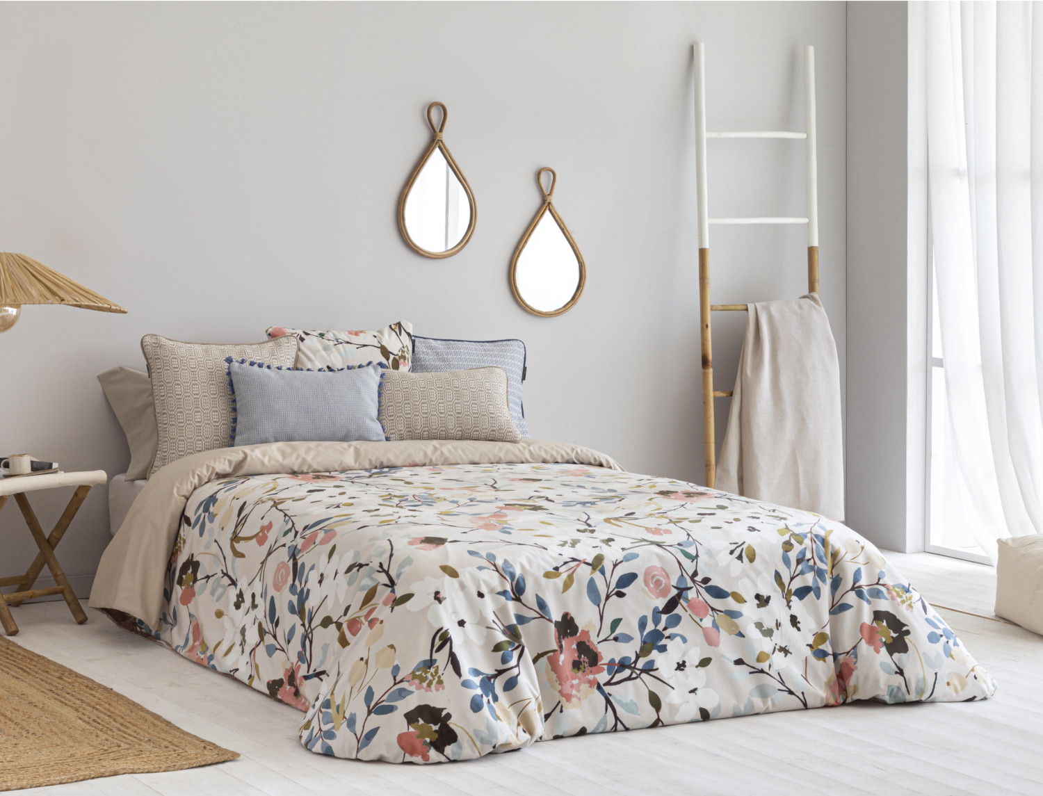 Confecciones Paula Funda nórdica terciopelo Tudela Multicolor