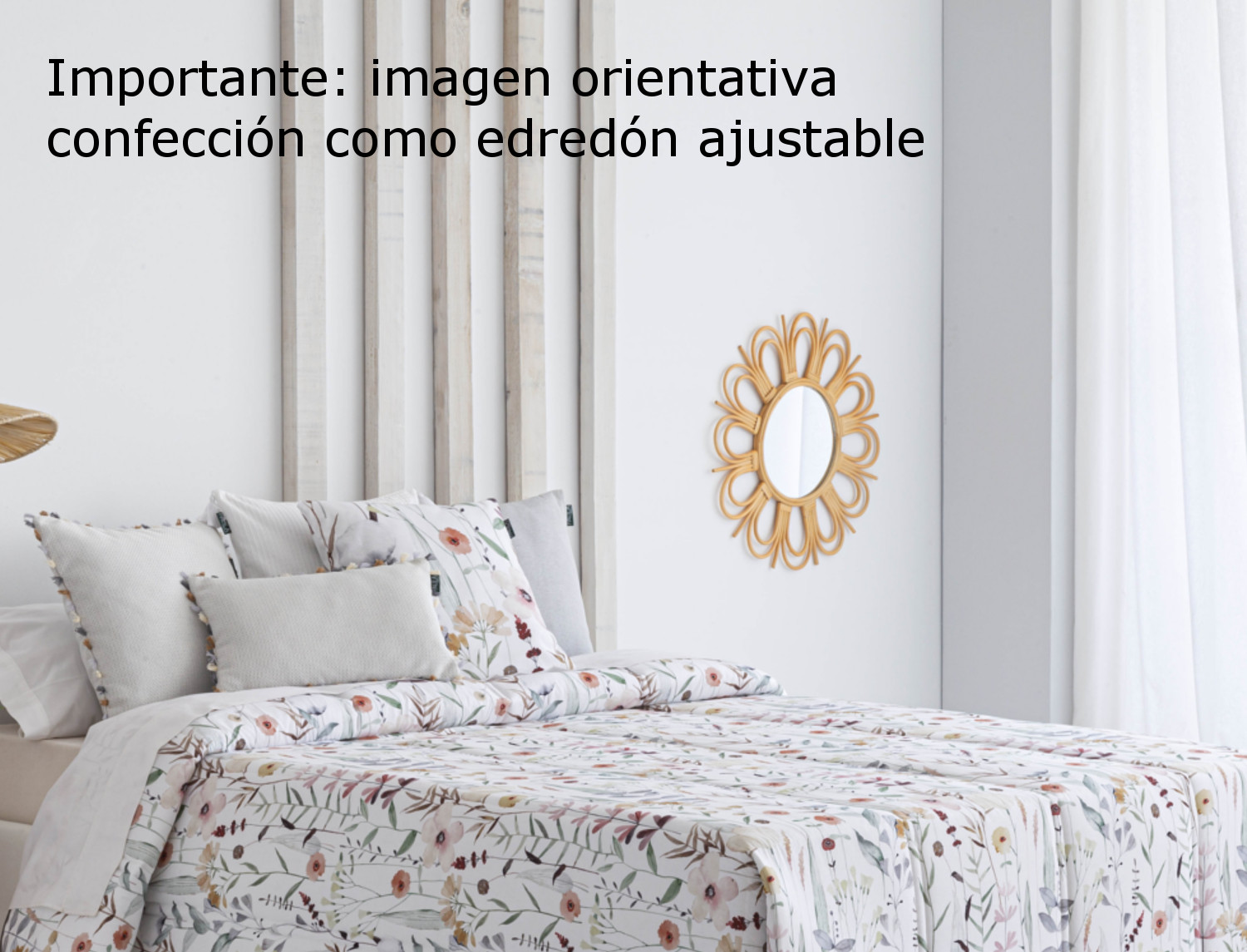 Confecciones Paula Edredón Ajustable 100% Algodón Ainsa