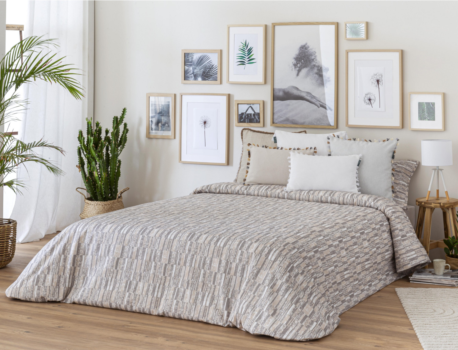 Confecciones Paula Funda nórdica Punto Camiseta 100% Algodón Ibars Multicolor