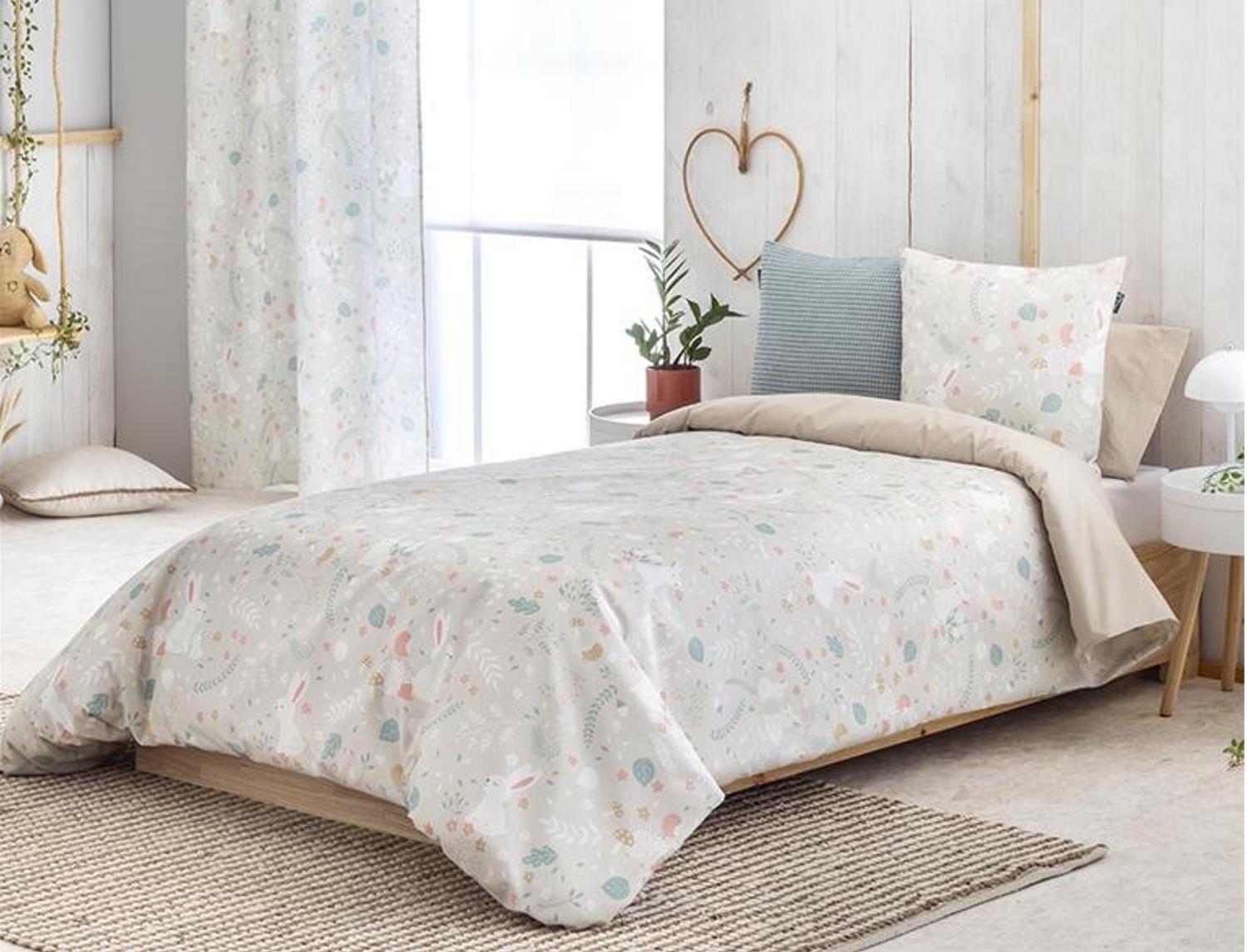 Confecciones Paula Funda nórdica Misty Beige