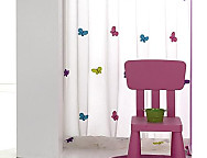 Cortina Visillo con ollaos Candybor