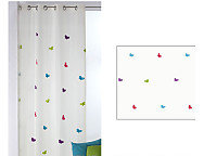 Cortina Visillo con ollaos Candybor