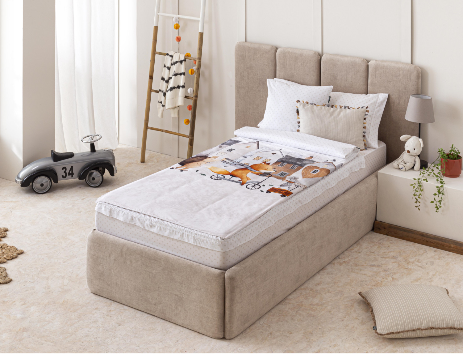 Confecciones Paula Saco nórdico 100% Algodón Fox Paula